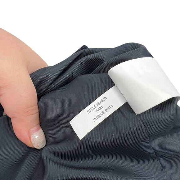 J. Crew Relaxed Lady Jacket in Double Serge Wool Navy Blue Size 2 - Picture 10 of 10